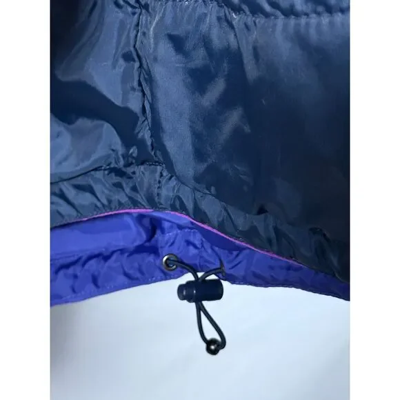 Vintage Columbia Outdoor Jacket Womens L Purple Gorpcore 90s 2-in-1 Hooded Parka - Picture 15 of 16